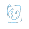 2–4 times a day
